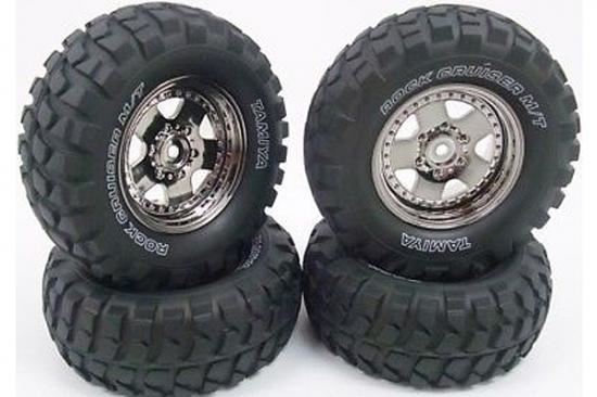 Tamiya Wheels (4) For 58397