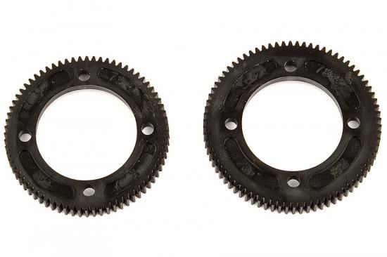 Team Associated B74 Centre Diff Spur Gears - 72/78 Tooth