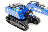 HUINA 2.4G 11CH RC EXCAVATOR BLUE w/DIE CAST BUCKET