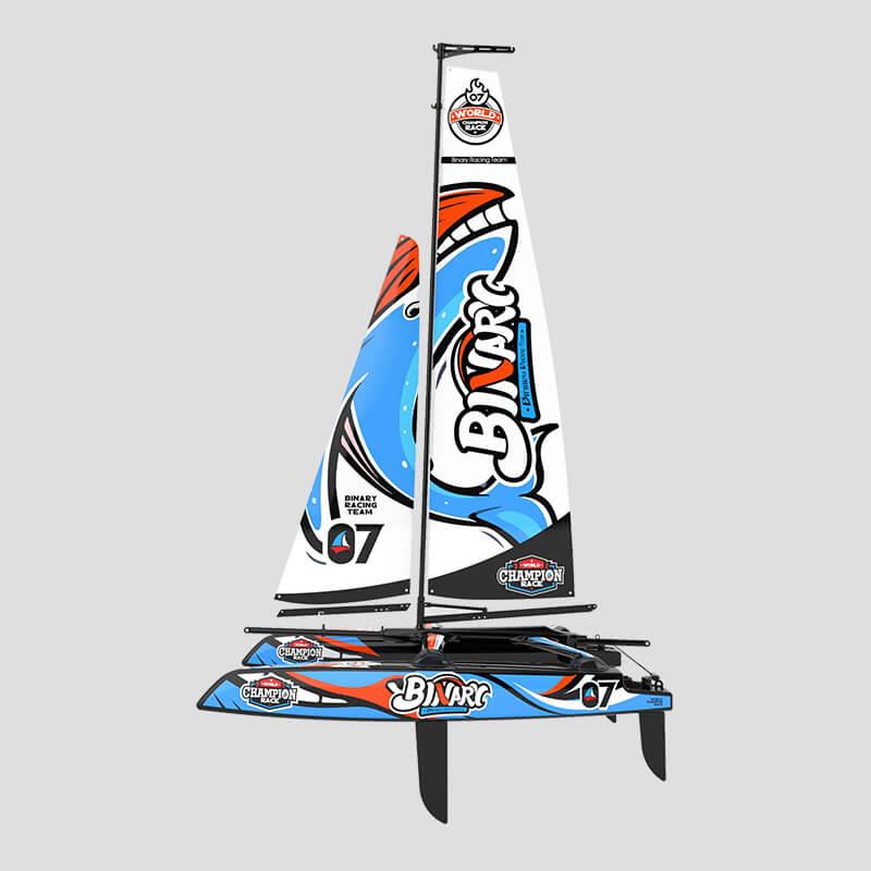 JOYSWAY BINARY V3 CATAMARAN SAILBOAT RTR w/SMART SAIL TECH