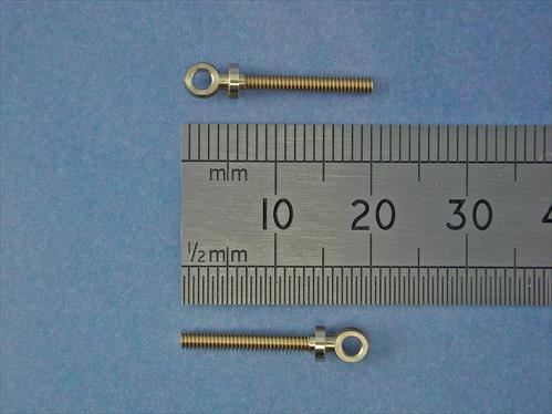 Radio Active Eyebolt M2 Ball :3.8mm Thread Length :14mm(Pk4)