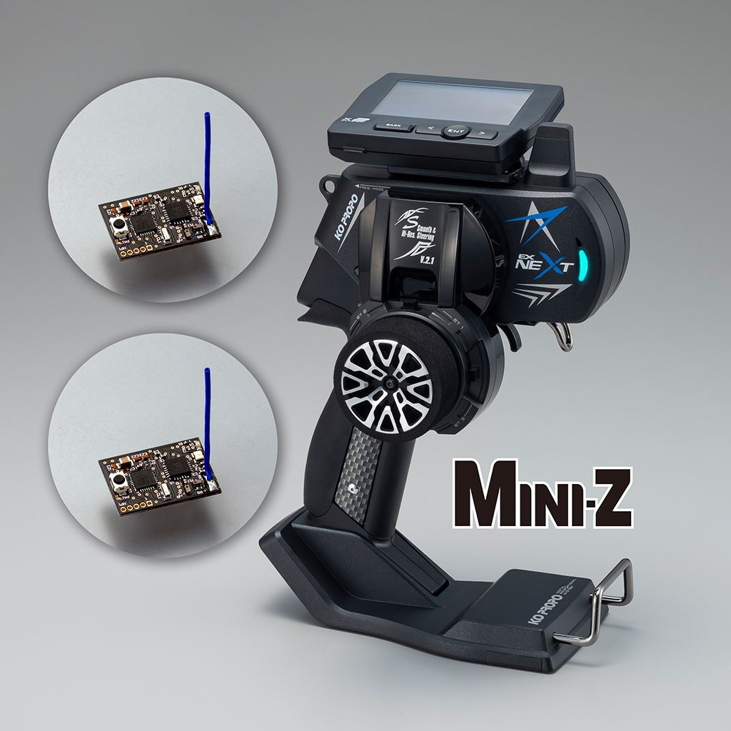 EX-NEXT Black SP w/MINI-Z EVO2 Double Rx Unit