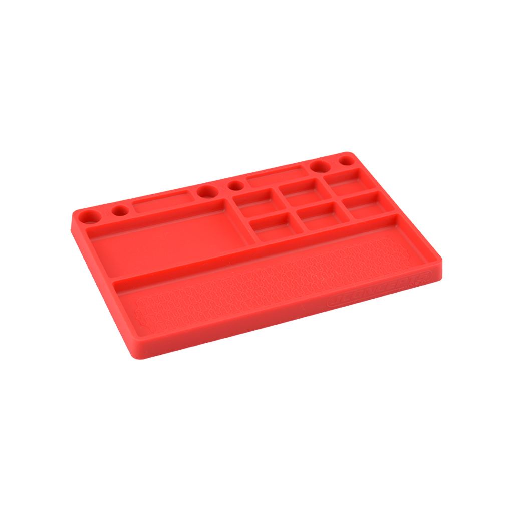 JConcepts Parts Tray, Rubber Material - Red