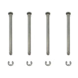 FTX SURGE FRONT/REAR HINGE PIN SET FOR ALLOY BRACE (4)