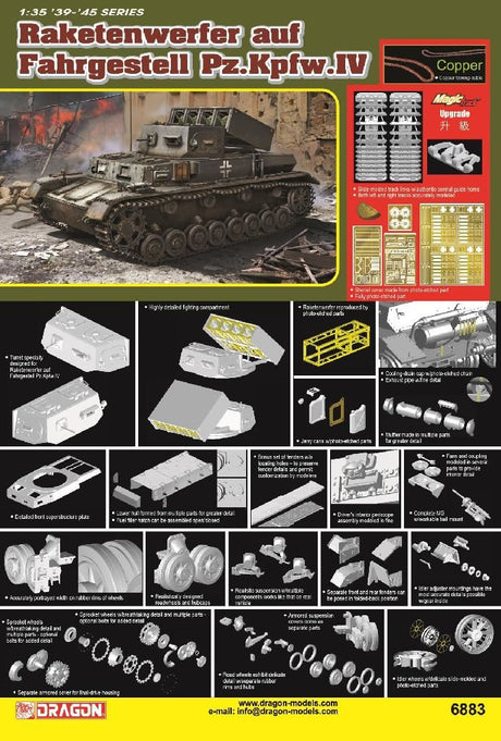 Dragon 1/35 Raketenwerfer auf Fahrgestell Pz.Kpfw.IV