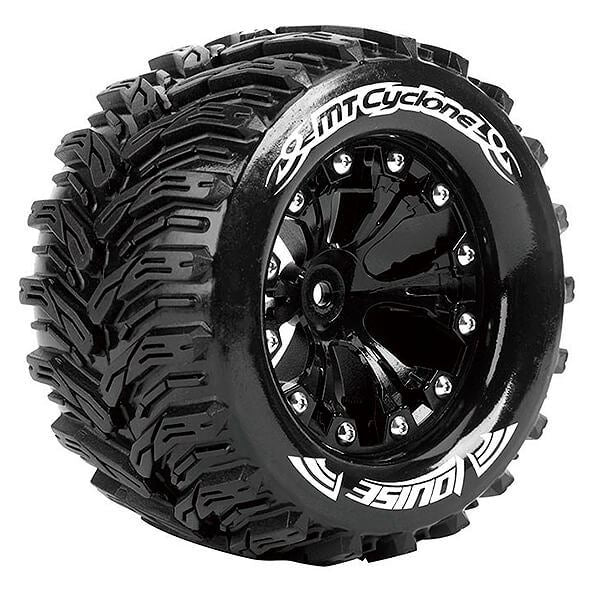 LOUISE RC MT-CYCLONE 1/10 SOF T 0 OFFSET/BLACK EP STAMPEDE