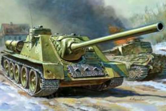 Zvesda Soviet Self Propelled Gun Su-100