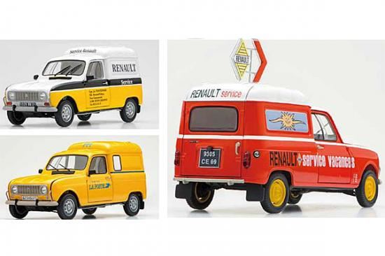 Ebbro Renault 4 Service Van(3 Liveries)