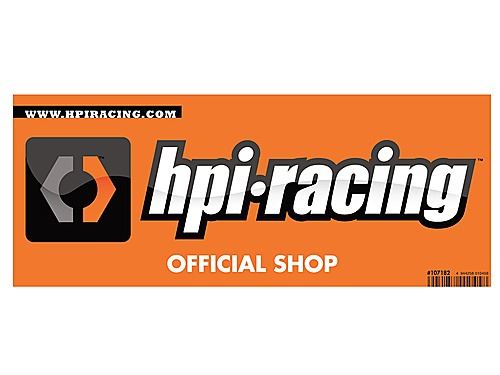 HPI Hpi Logo Small Window Sticker - Double Sided