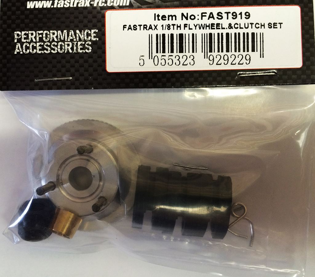 Fastrax 1/8Th Flywheel & Clutch Set