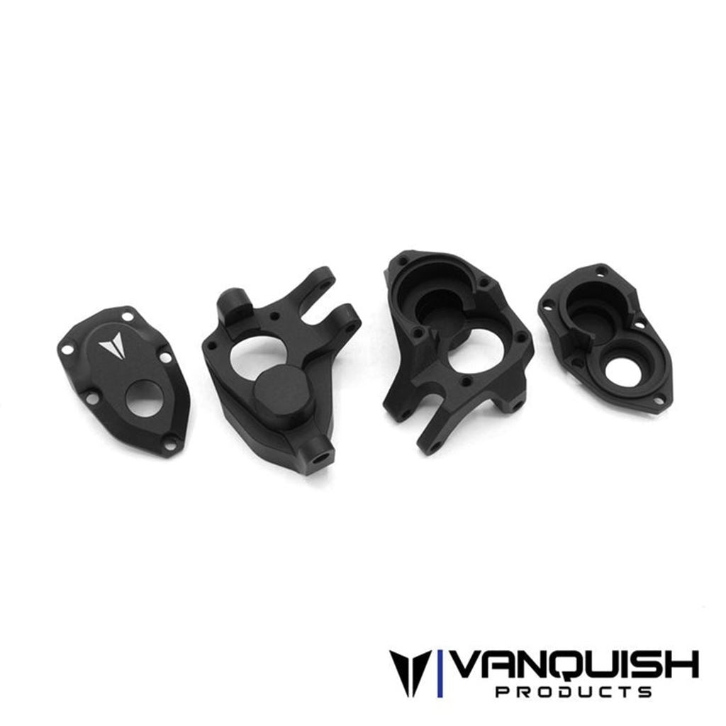 Vanquish F10 Portal Aluminum Front Knuckle - Black