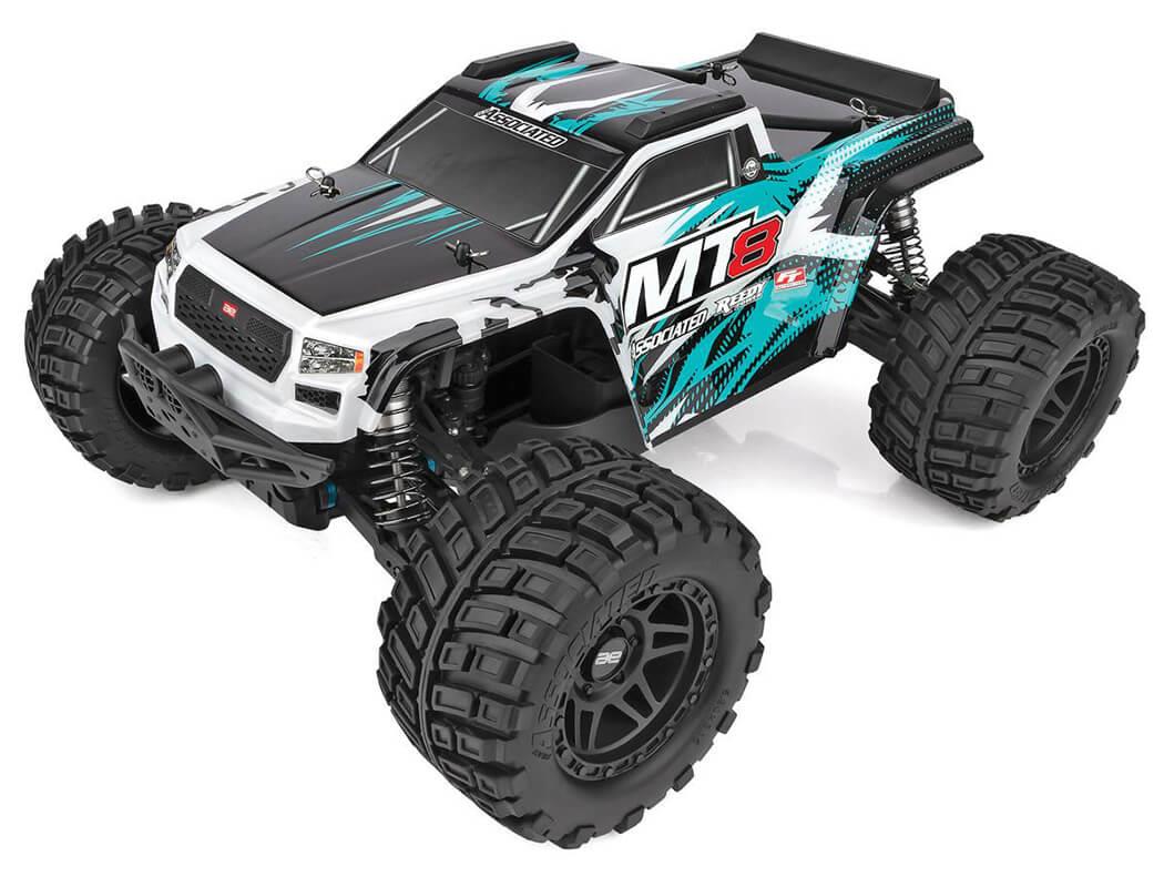 TEAM ASSOCIATED RIVAL MT8 TEAL RTR TRUCK BRUSHLESS/4-6S RATED