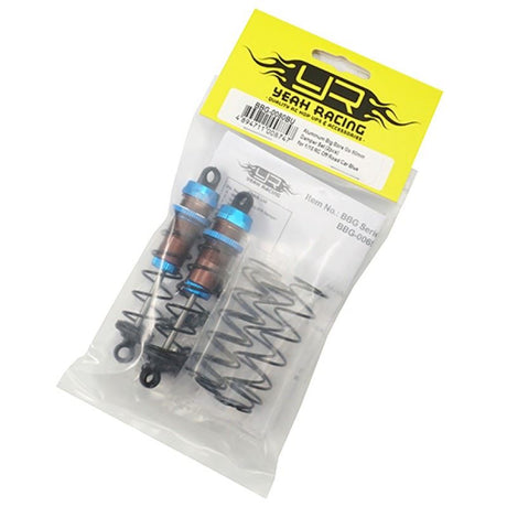 Yeah Racing Aluminum Big Bore Go 80mm Damper Set 2Pcs For 1/10 Rc Offroad Buggy Blue