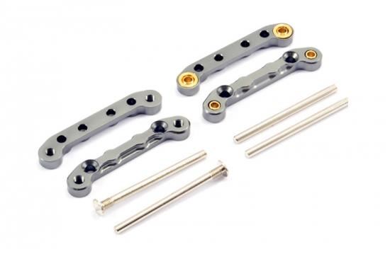 FTX SURGE ALUMINIUM SUSPENSION ARM LOWER BRACES (FR/RR 4PCS)