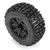 Duratrax 1/10 Brutus F/R 2.8In Monster Truck Tires Mtd 12Mm Black Ripp