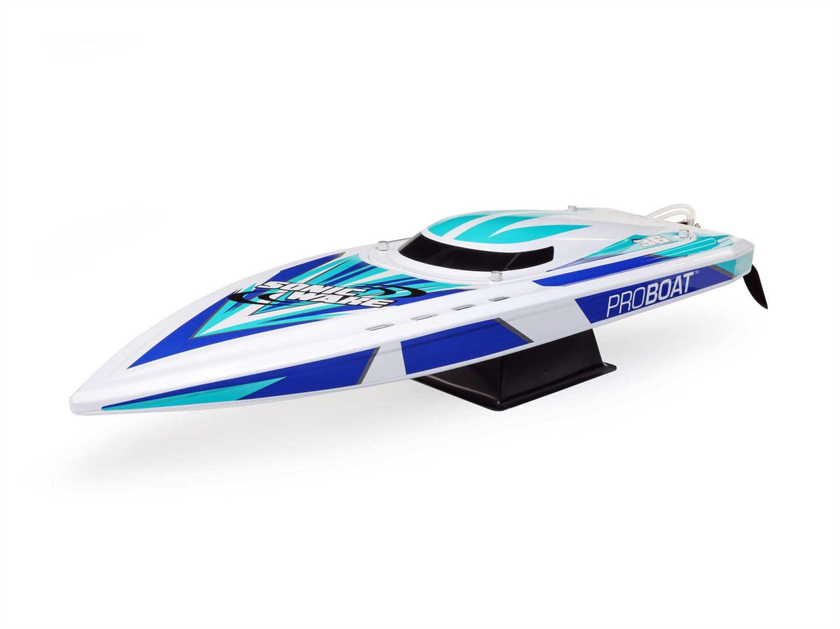 ProBoat Sonicwake 36in Self-Righting Brushless Deep-V RTR, White