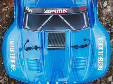 Arrma Senton Boost 4X2 550 Mega 1/10 2WD SC Blue w/Batt Chg