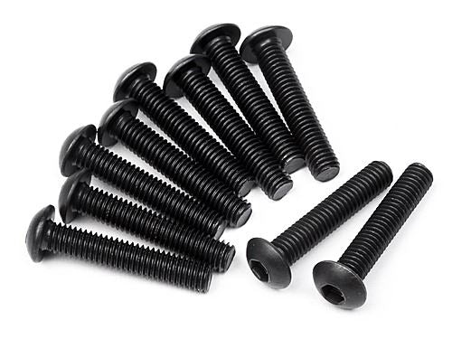 HPI Button Head Screw M3X16mm (Hex Socket/10Pcs)