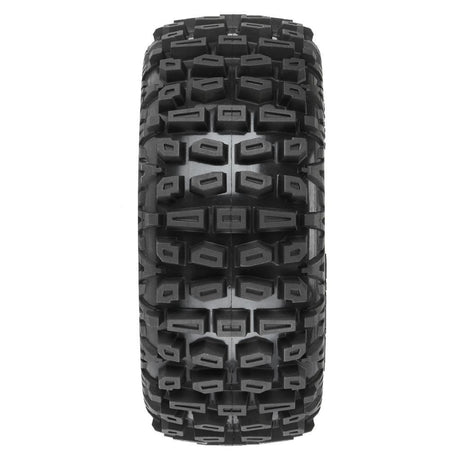 Duratrax 1/10 Brutus F/R 2.8In Monster Truck Tires Mtd 12Mm Black Ripp