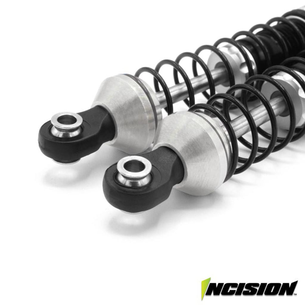 Vanquish Incision Lower Shock Cup Clear (Pr)