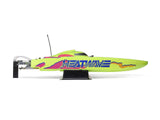 ProBoat Blackjack 24in V2 Catamaran Brushless: RTR, Heat Wave Visual