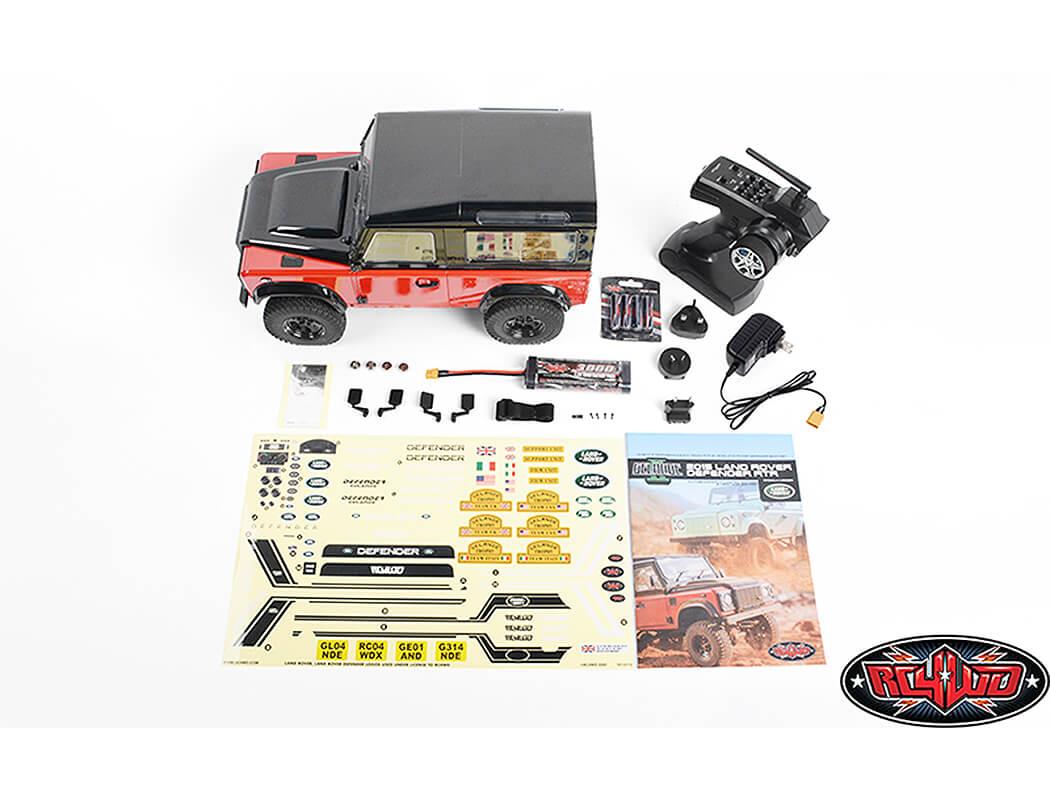 RC4WD GELANDE II RTR W/ 2015 L AND ROVER DEFENDER D90 BODY SE