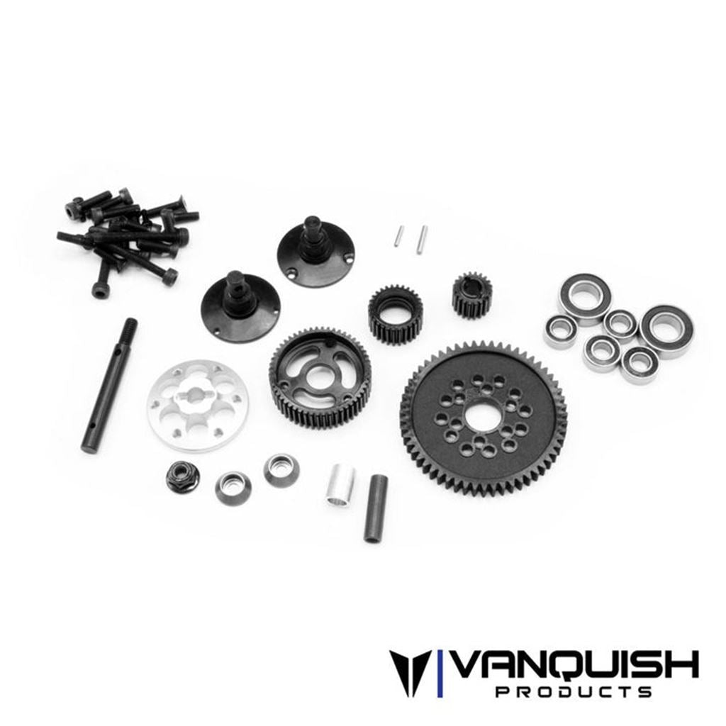 Vanquish 3-Gear Transmission Kit Black Anodized