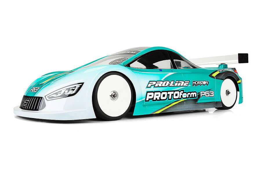 PROTOFORM P63 PRO-LITE (0.5MM) CLEAR BODYSHELL 190MM TC