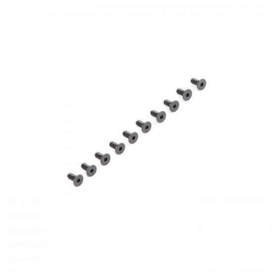 Losi Flat Head Screws M2.5 x 5mm (10) (Losi235008)