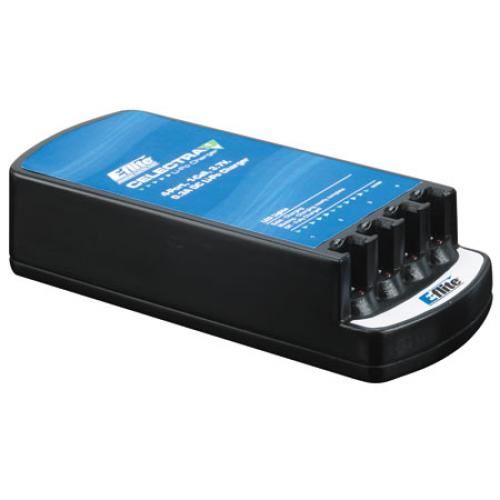 E-Flite Celectra 4-Port 1-Cell 3.7V 0.3A DC Li-Po Charger