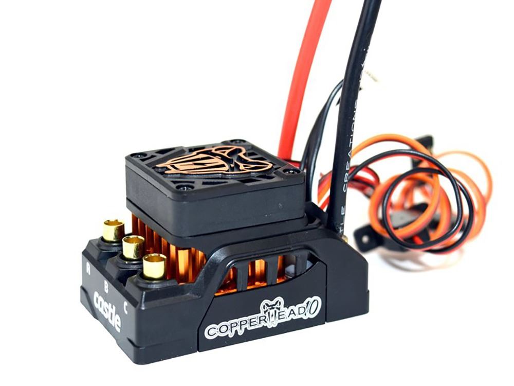 Castle Creations COPPERHEAD 10 1406-2280KV COMBO - Crawler