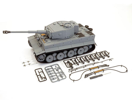 Taigen 1 24 Tiger 1 Ir Battle Tank Late Version- Grey (Base)