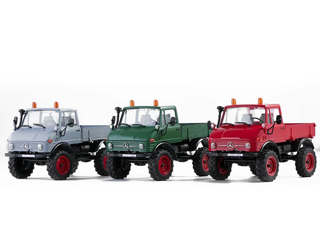 FMS FCX24 1/24TH UNIMOG SCALER RTR - GREEN