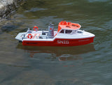 Heng Long Snig Rescue Rtr Boat Brushless 320Mm Length White