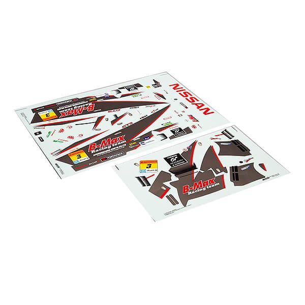 Killerbody B-Max Nddp Gt-R (Nismo Gt3) Decal Sheet