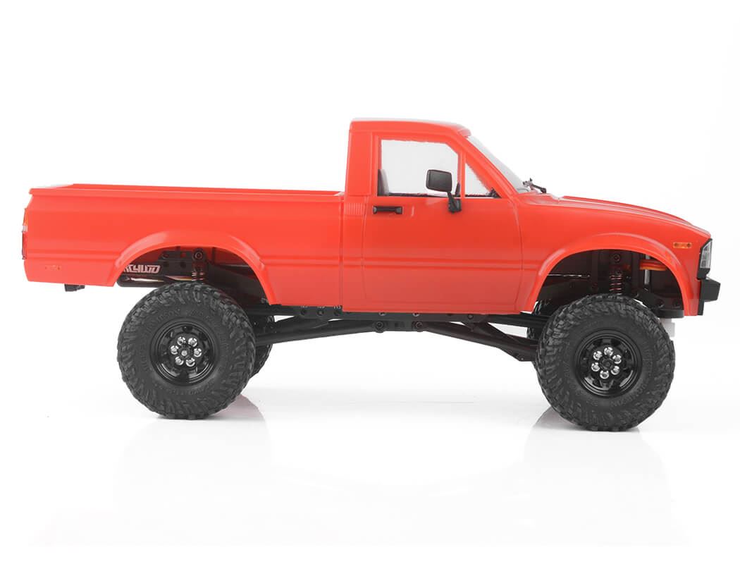 RC4WD 1/24 TRAIL FINDER 2 RTR W/ MOJAVE II HARD BODY SET (RED)