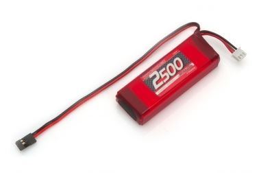 Nosram Lipo RX-Pack 2/3A 2500 7.4V Straight