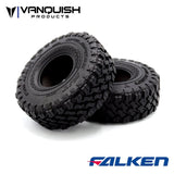 Vanquish Falken Wildpeak M/T 1.9 Tires (2) Red