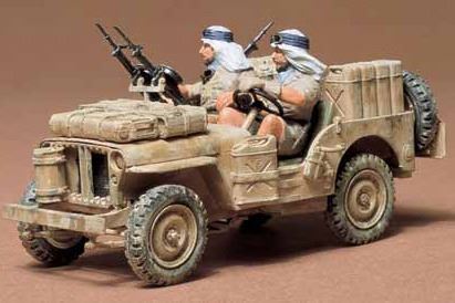 Tamiya 1/35 British Sas Jeep