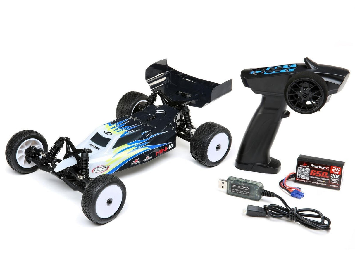 Losi Mini-B 1/16Th 2Wd Buggy Black/White