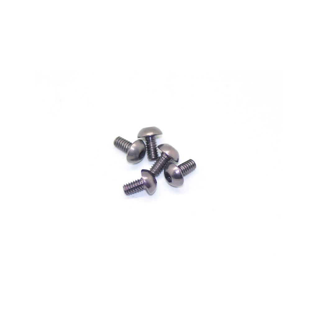 Alu Screw Allen Roundhead M2 X 4 Grey (5)