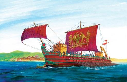 Zvesda Roman Emporer's Ship