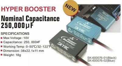 Skyrc Hyper Booster-Normal Capacitance-Drift-Blue