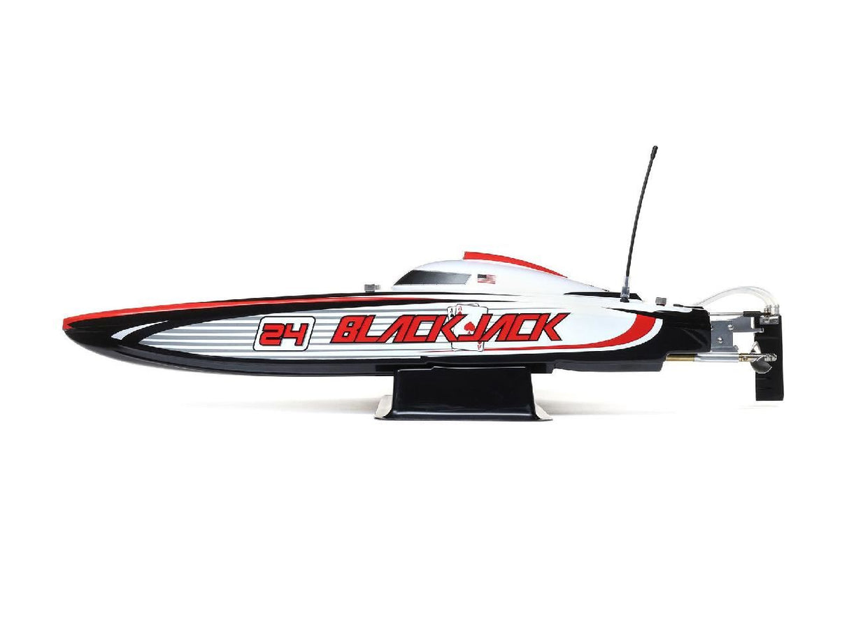 ProBoat Blackjack 24in V2 Catamaran Brushless: RTR, Vegas Offshore