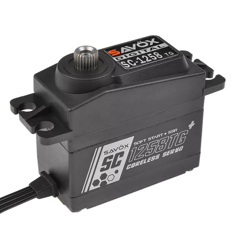 SAVOX HIGH TORQUE CORELESS DIGI SERVO 12KG@6.0V BLACK +