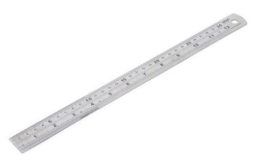 Rolson Stainless Steel Ruler - 600mm