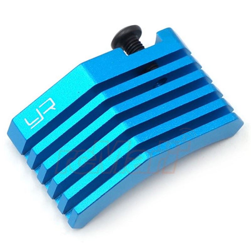 Yeah Racing Aluminum Motor Side Heat Sink For Tamiya M07 Blue