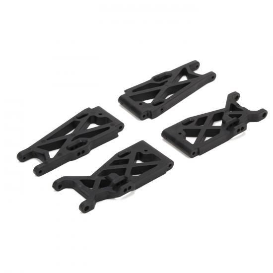 Losi Front/Rear Suspension Arm Set: Mini 8T (Losi214000)