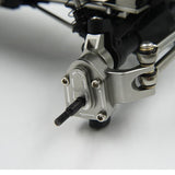 Yeah Racing Aluminum Essential Conversion Kit Gun Metal For Axial 1/18 Utb18 Capra