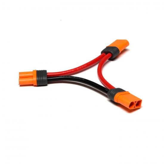 Spektrum IC5 Battery Series Harness 4" / 100mm: 10 AWG (SPMXCA506)